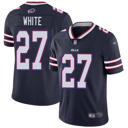 Men Buffalo Bills #27 Tre Davious White Limited Navy Blue Inverted Legend NFL Jersey